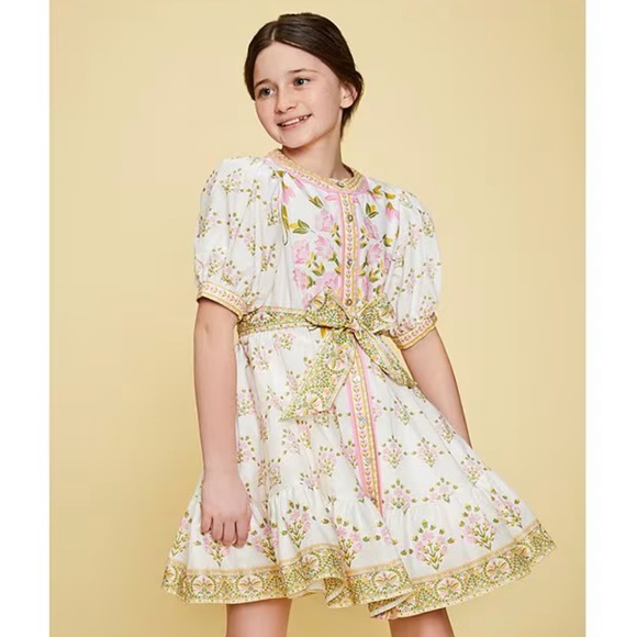 A Loves A Other - A loves a Cotton Floral Dress Easter Church Picture Day Recital Girls S